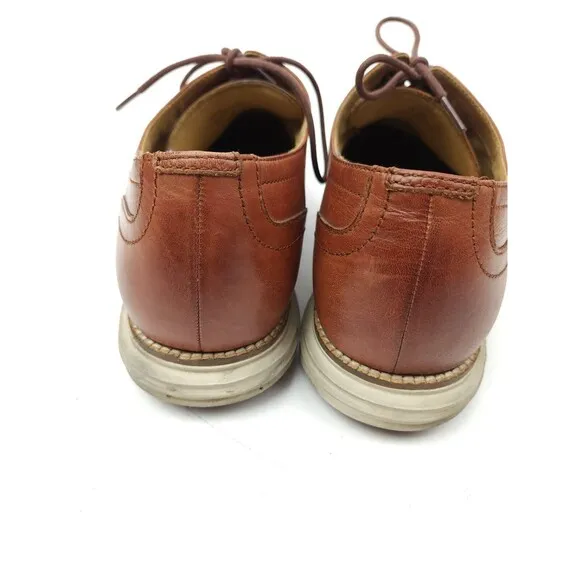 Cole Haan C26471 Mens Original Grand Oxfords Shoes Wingtip Brown Leather 13 M