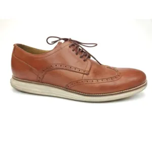 Cole Haan C26471 Mens Original Grand Oxfords Shoes Wingtip Brown Leather 13 M