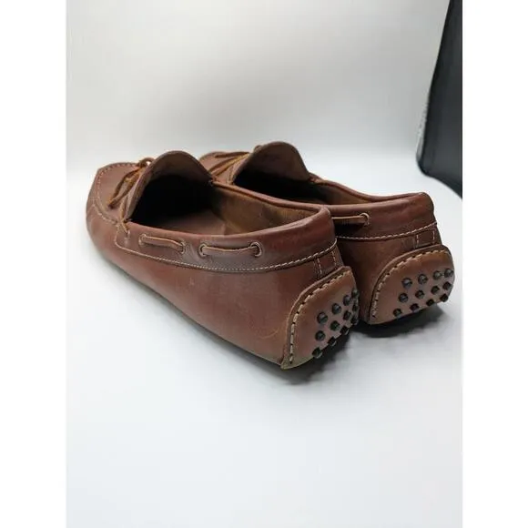 Cole Haan Classic Brown Leather Moccasins Slip On Loafers Size 13 D