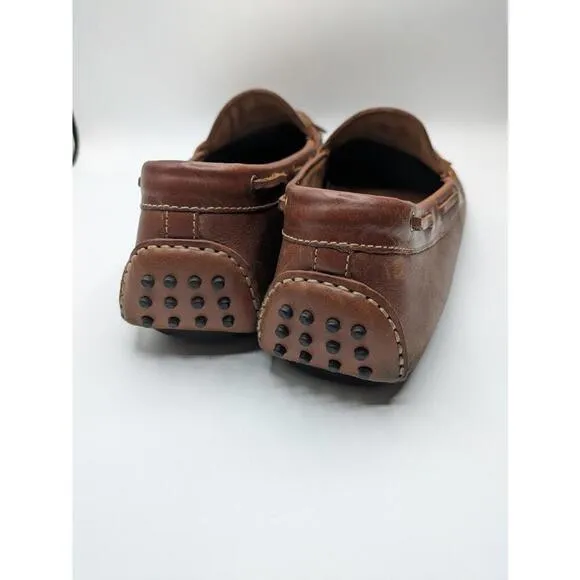 Cole Haan Classic Brown Leather Moccasins Slip On Loafers Size 13 D