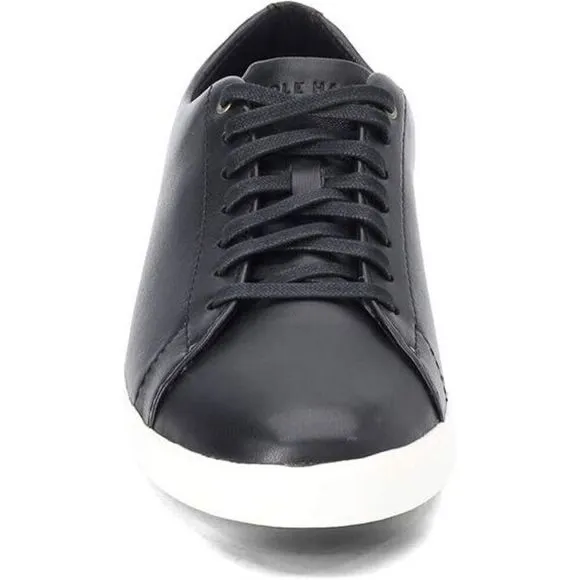 Cole Haan Grand Crosscourt II Sneakers Men's Size 12 Black Leather Shoes FZP209