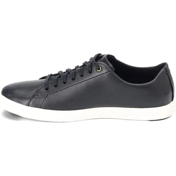Cole Haan Grand Crosscourt II Sneakers Men's Size 12 Black Leather Shoes FZP209