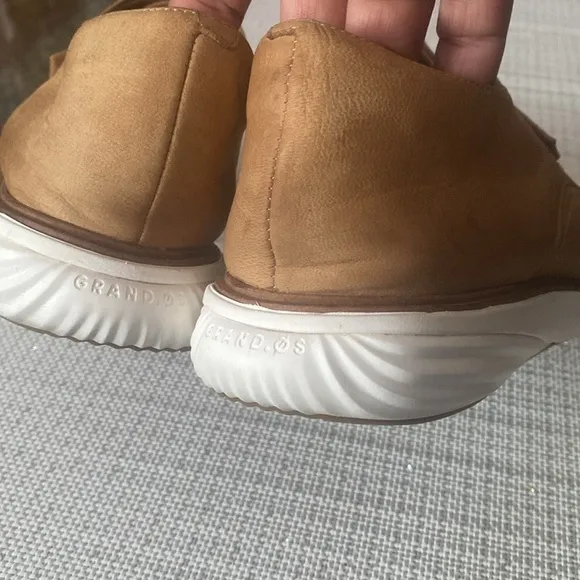 Cole Haan Grand Evolution Modern Monk size 10, camel 🐪 color