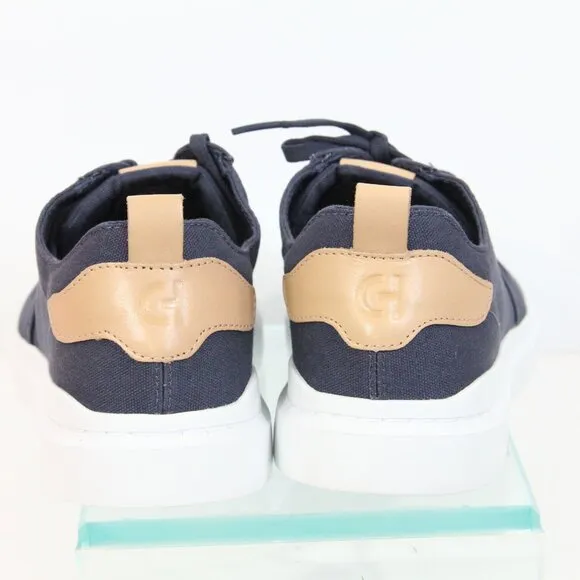 Cole Haan GrandPro Rally Court Sneaker NEW sz 9.5 Mens Blue Canvas Low Top Shoe