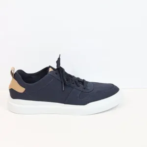 Cole Haan GrandPro Rally Court Sneaker NEW sz 9.5 Mens Blue Canvas Low Top Shoe