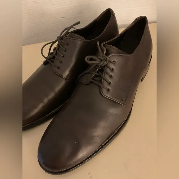 Cole Haan mens brown leather oxford shoes Size 12