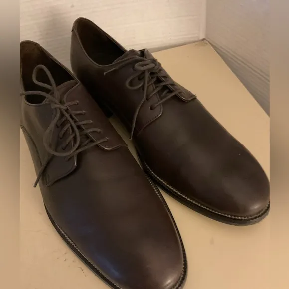 Cole Haan mens brown leather oxford shoes Size 12