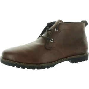 Cole Haan Mens C37594 Brown Solid Leather Derby Shoes New