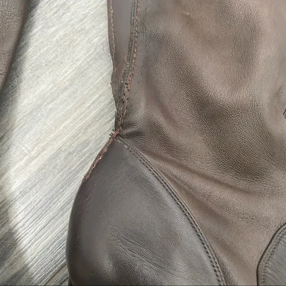 Cole Haan Nike air heeled brown boots