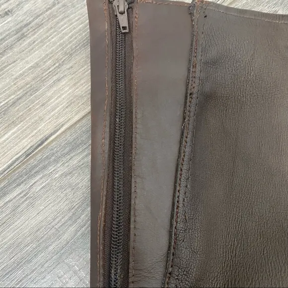 Cole Haan Nike air heeled brown boots