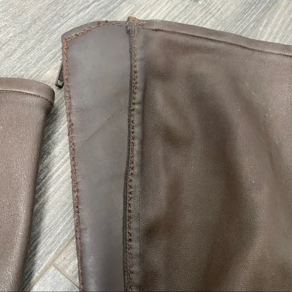 Cole Haan Nike air heeled brown boots