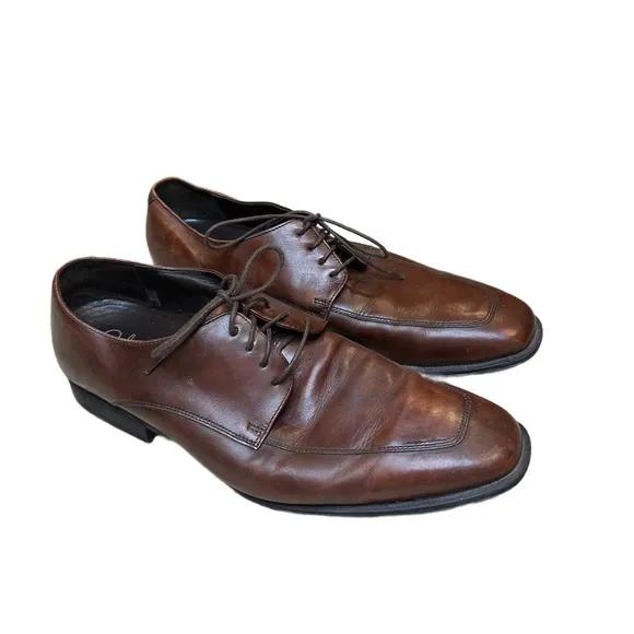 Cole Haan Nike Air Leather Lace-up Oxford Shoes