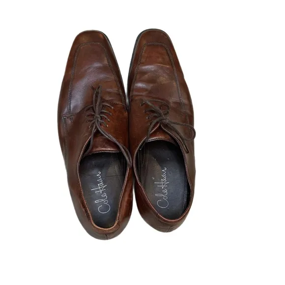 Cole Haan Nike Air Leather Lace-up Oxford Shoes