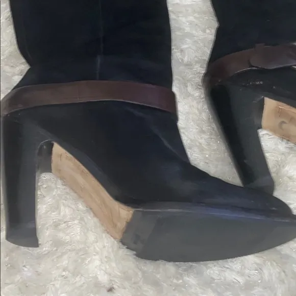 Cole Haan Nike Air Tantivy Black boots Size 9