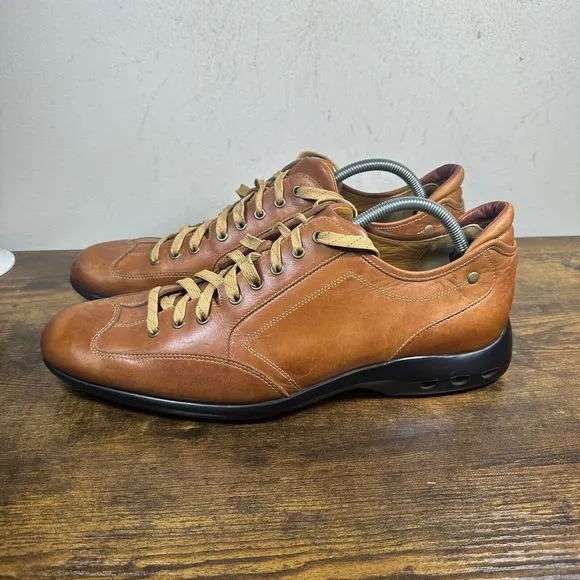 Cole Haan NikeAir Lace Up‎ Tan Leather Shoes Mens Size 12 M