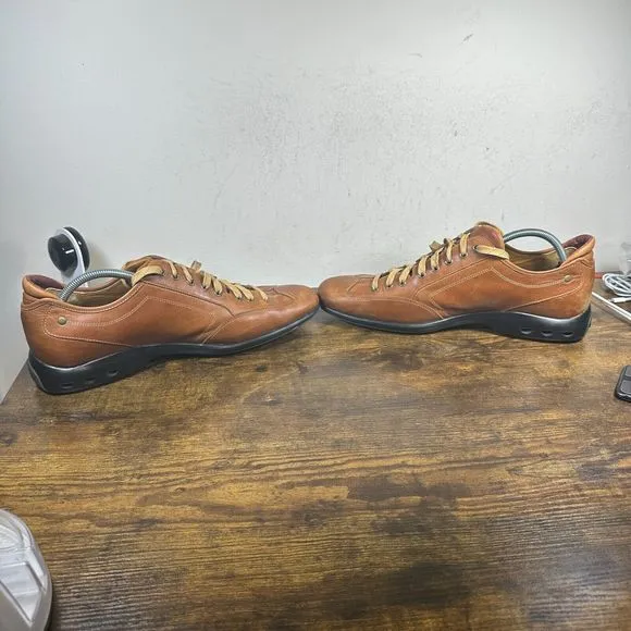Cole Haan NikeAir Lace Up‎ Tan Leather Shoes Mens Size 12 M