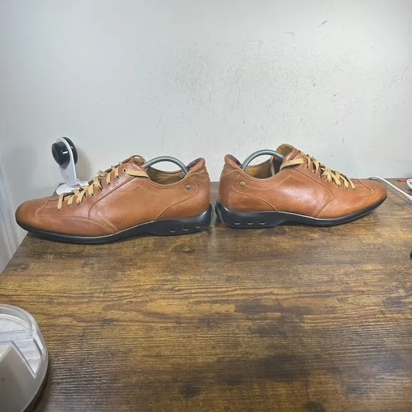 Cole Haan NikeAir Lace Up‎ Tan Leather Shoes Mens Size 12 M