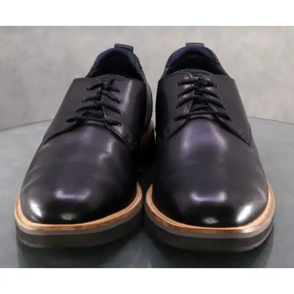 Cole Haan Osborn $120 Men's Plain Toe Dress Shoes Size 8.5 Leather Black C33388