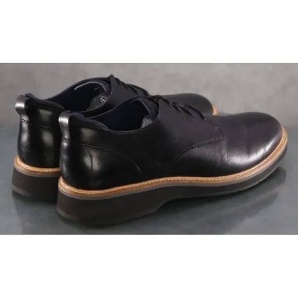 Cole Haan Osborn $120 Men's Plain Toe Dress Shoes Size 8.5 Leather Black C33388