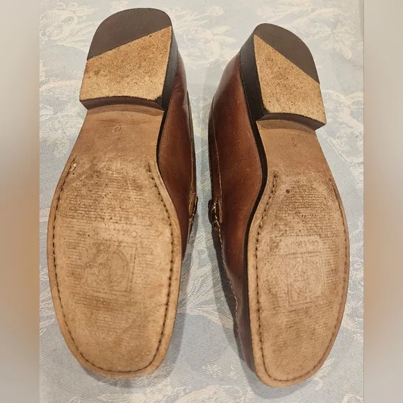 Cole Haan Pinch Tassle Brown Penny Loafers MENS Sz 10B dress shoes