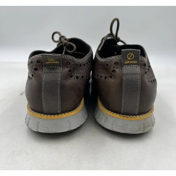 Cole Haan Shoes Men’s 11.5M Zero Grand Dark Brown Leather Wingtip