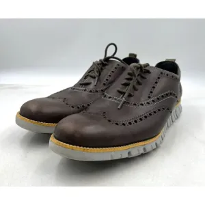 Cole Haan Shoes Men’s 11.5M Zero Grand Dark Brown Leather Wingtip