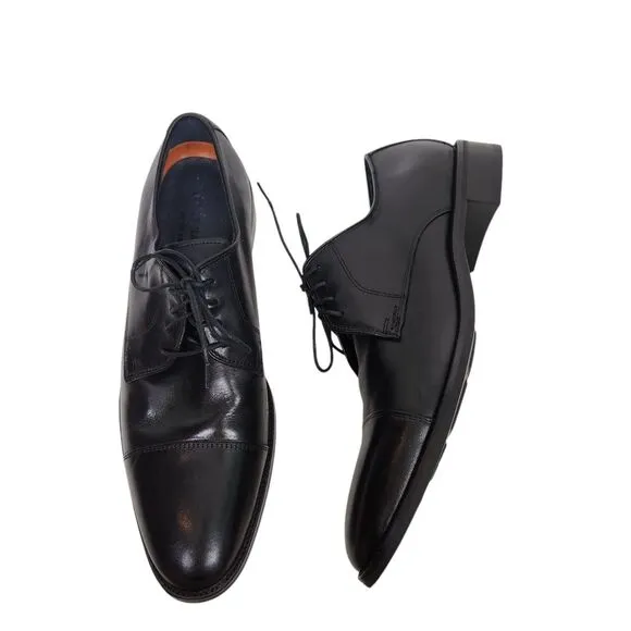 COLE HAAN Shoes Mens 12 Black Grand.OS Leather Lenox Hill Oxford Dress Shoes