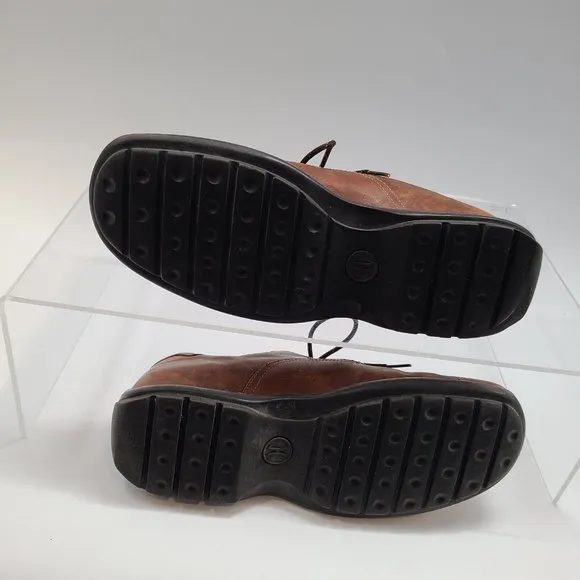Cole Haan Zeno Mens Brown Leather Lace Up Shoes‎ Size 12M C04074