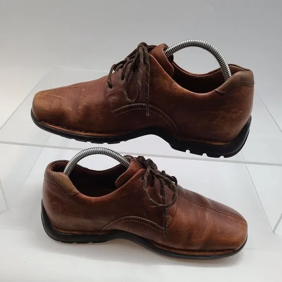 Cole Haan Zeno Mens Brown Leather Lace Up Shoes‎ Size 12M C04074