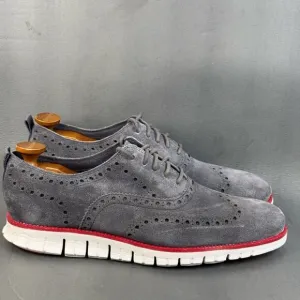 Cole Haan Zerogrand Wingtip Oxford Leather shoes extra gray men’s size 12