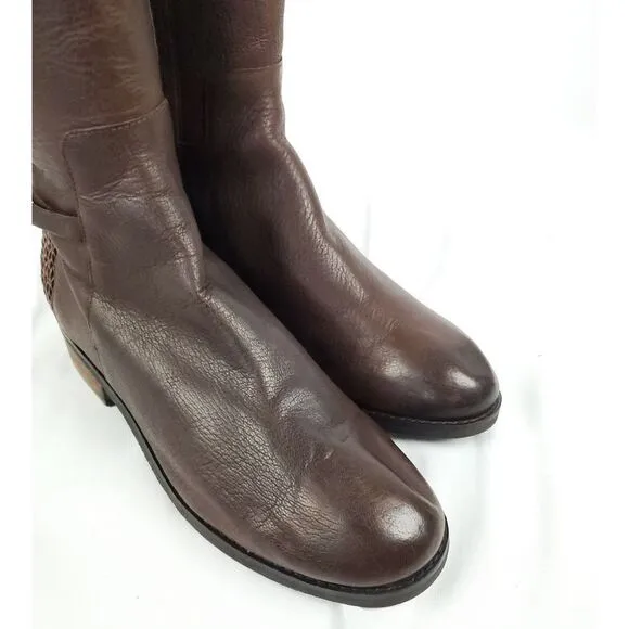 Cole Hann Leather Heeled Boots