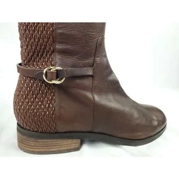 Cole Hann Leather Heeled Boots