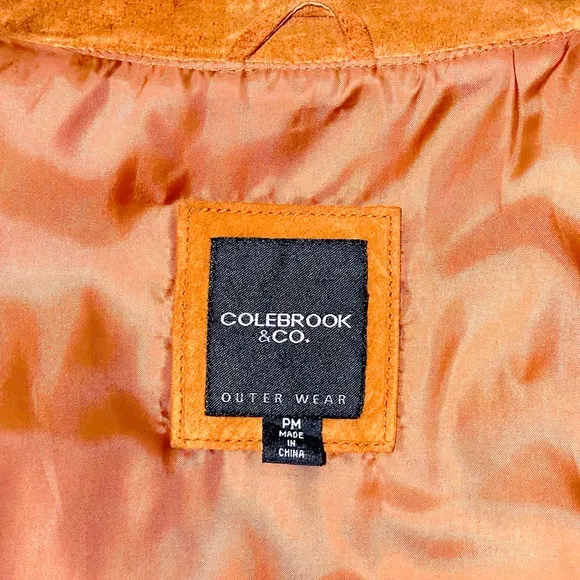 Colebrook &amp; Co. Suede Leather Jacket NWOT!!!!
