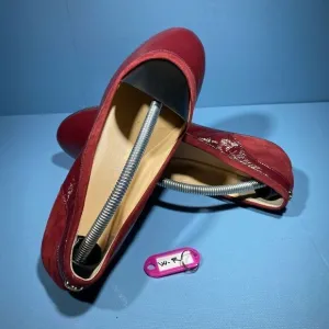 Cole Haan N3632 Women's Red Avery Patent Leather Ballet Flats Size 6,5