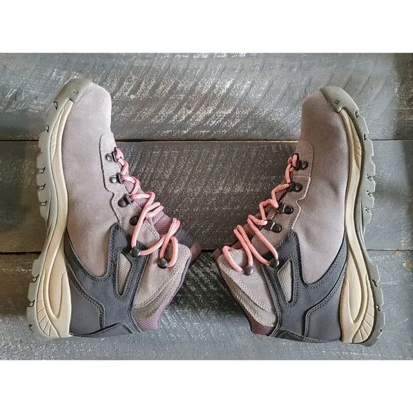 Columbia Hiking Boots Stratus/Rose Newton Ridge Plus Amped WP Women's Size 9