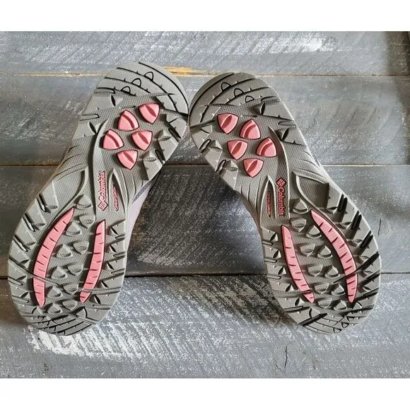Columbia Hiking Boots Stratus/Rose Newton Ridge Plus Amped WP Women's Size 9