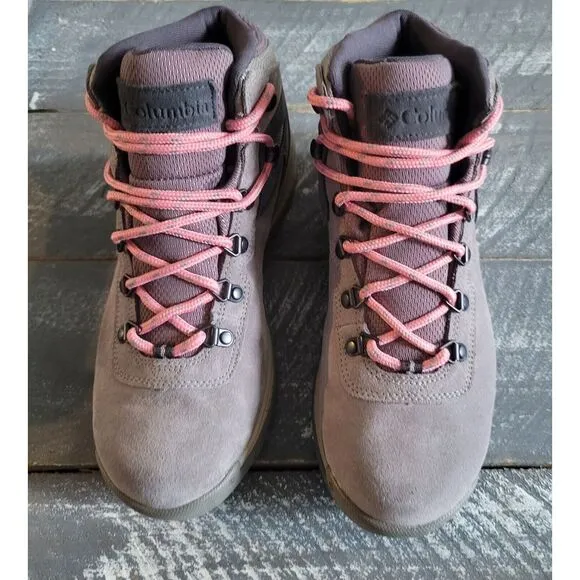 Columbia Hiking Boots Stratus/Rose Newton Ridge Plus Amped WP Women's Size 9