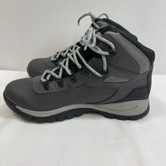 Columbia Hiking Boots Women's 9.5 Newton Ridge Plus Waterproof Gray BL3783-052