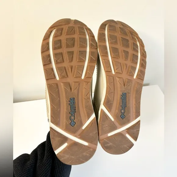 Columbia Men's Bahama Vent PFG Boat Shoe tan white size 10.5