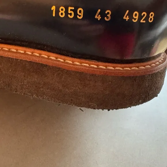 Common Projects Dark Blue Derby Shoes