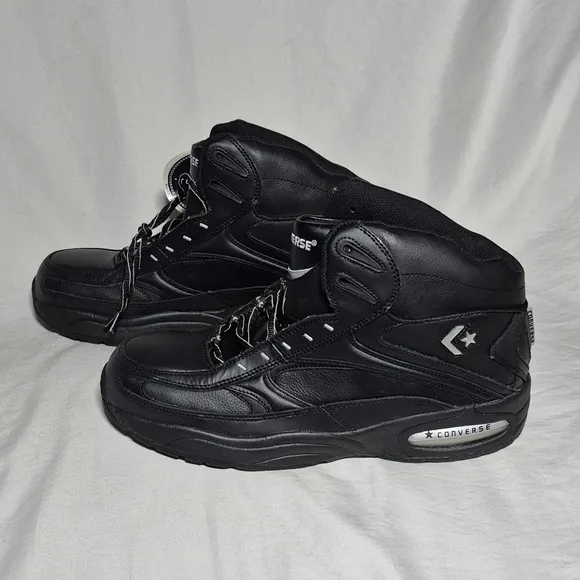 Converse All Star Black Composite Toe Work Safety Shoes Ansi Class 75 Men's 11.5