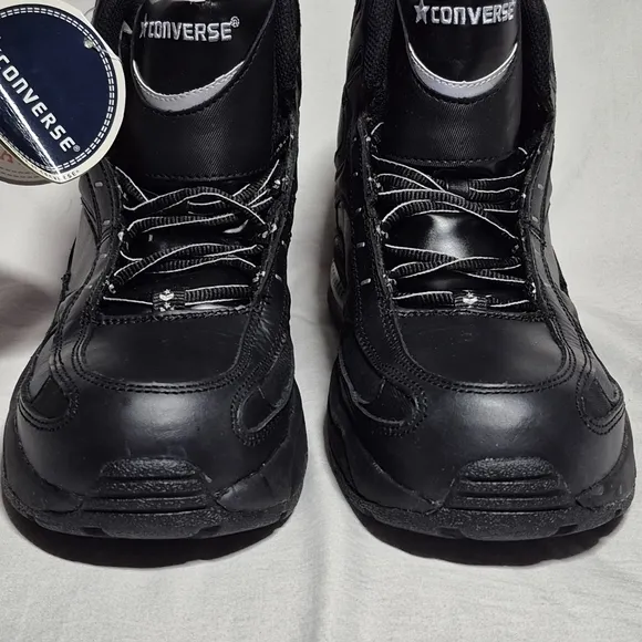 Converse All Star Black Composite Toe Work Safety Shoes Ansi Class 75 Men's 11.5