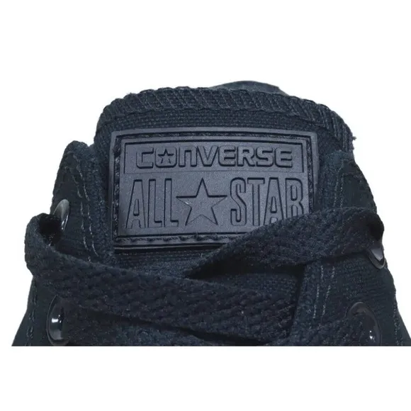 Converse Black CHUCK TAYLOR All Star Low Top Canvas Shoes Mens 12 New Fast Ship