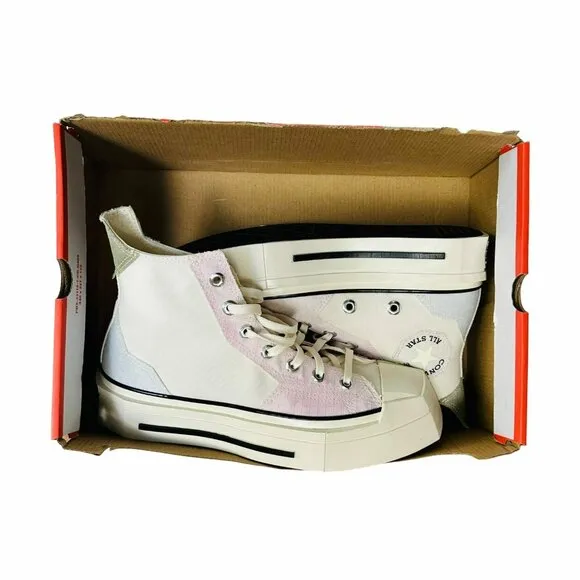⭐Converse Chuck 70 De Luxe Squared Hi Top Sz 8.5 Women's Shoes Pink A07599C New