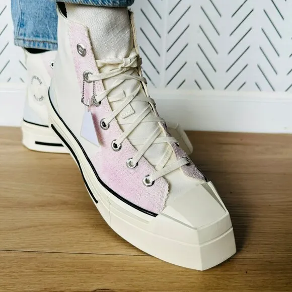 ⭐Converse Chuck 70 De Luxe Squared Hi Top Sz 8.5 Women's Shoes Pink A07599C New