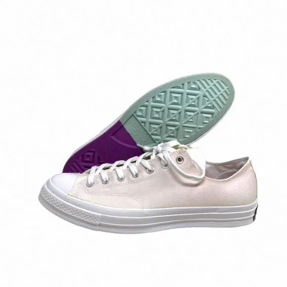 Converse Chuck 70 OX Low Top Shoes Men Size White 166599C Sneakers Skate Canvas