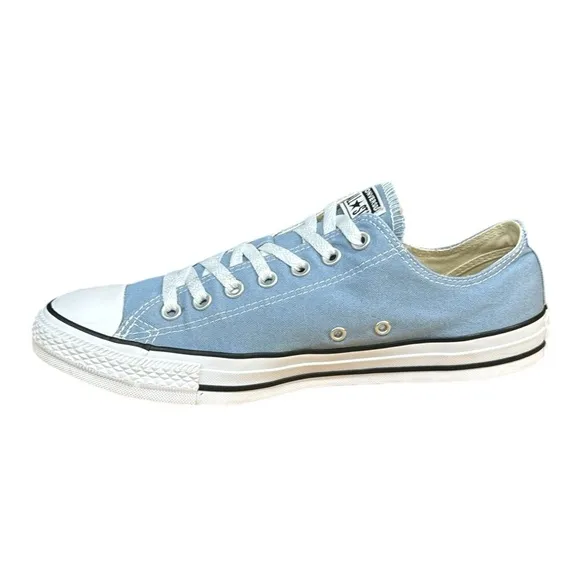 Converse Chuck Taylor All Star Blue Canvas Low Top Sneaker #162116F M-10 W-12