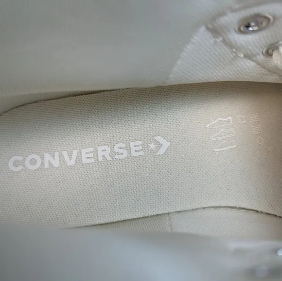 Converse Chuck Taylor Alt Star High Top Wavy Egret A04380C Canvas Leather Shoes