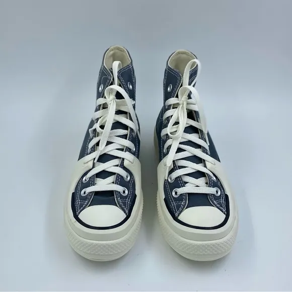 Converse Chuck Taylor Hi Construct Shoes Gray Canvas Women's Size 9 A05116C