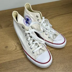Converse Chuck Taylor All Star Lux Hi High Hidden Heel Wedge White Women’s 8.5